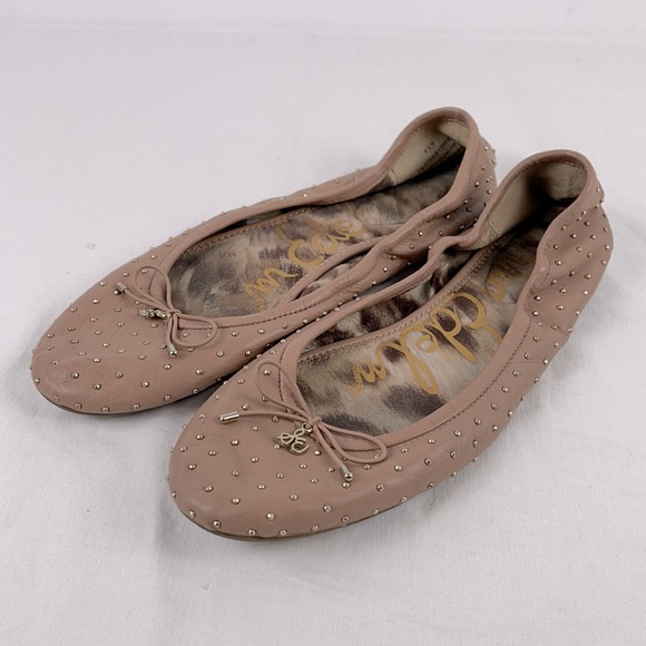 ⭐️3/$50⭐️ Sam Edelman Frankie Studded Leather Ballet Flats